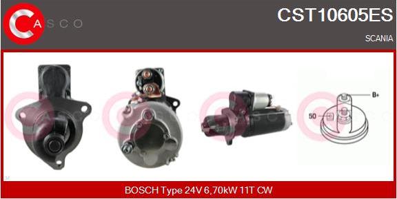 Casco CST10605ES - Стартер autospares.lv