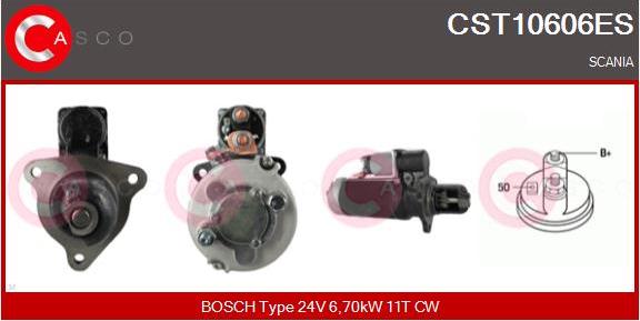 Casco CST10606ES - Стартер autospares.lv