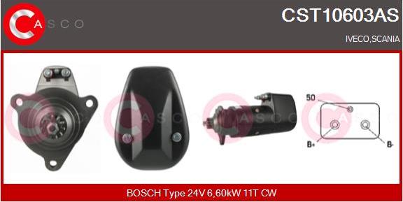 Casco CST10603AS - Стартер autospares.lv