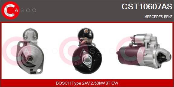 Casco CST10607AS - Стартер autospares.lv