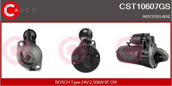 Casco CST10607GS - Стартер autospares.lv