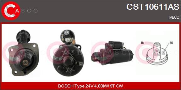 Casco CST10611AS - Стартер autospares.lv