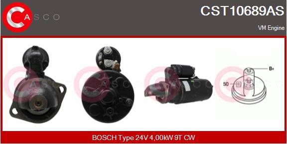 Casco CST10689AS - Стартер autospares.lv