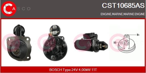 Casco CST10685AS - Стартер autospares.lv