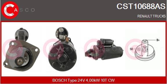 Casco CST10688AS - Стартер autospares.lv