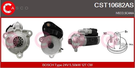 Casco CST10682AS - Стартер autospares.lv