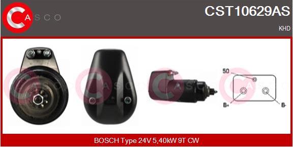 Casco CST10629AS - Стартер autospares.lv