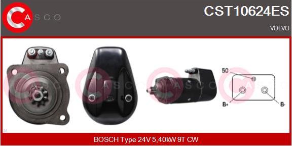 Casco CST10624ES - Стартер autospares.lv