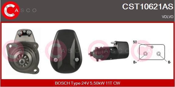 Casco CST10621AS - Стартер autospares.lv