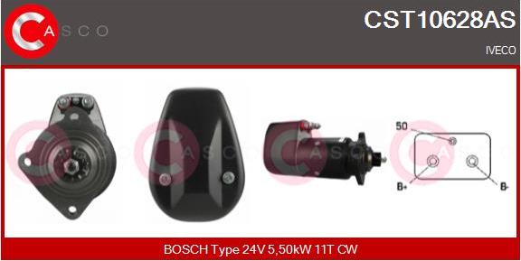 Casco CST10628AS - Стартер autospares.lv