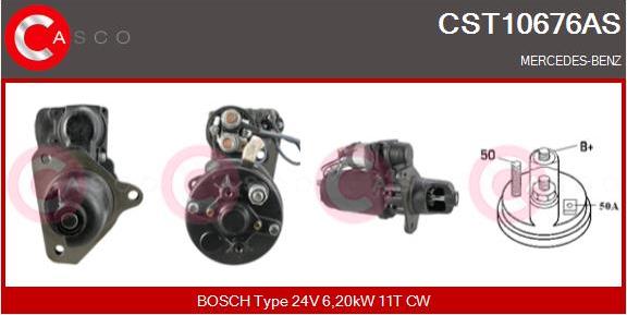 Casco CST10676AS - Стартер autospares.lv