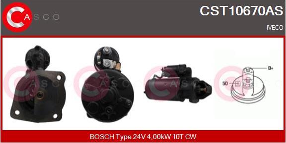 Casco CST10670AS - Стартер autospares.lv