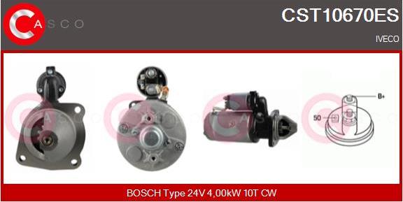 Casco CST10670ES - Стартер autospares.lv