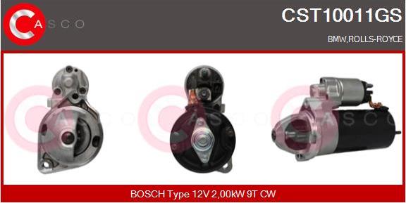 Casco CST10011GS - Стартер autospares.lv