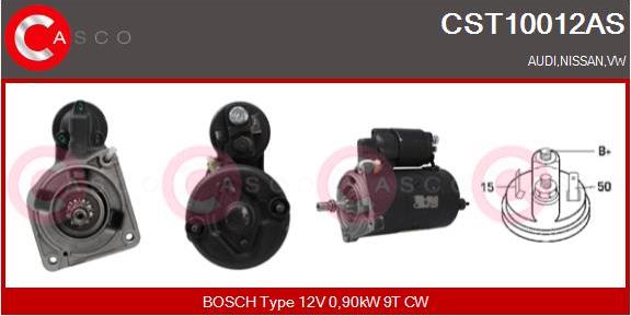 Casco CST10012AS - Стартер autospares.lv