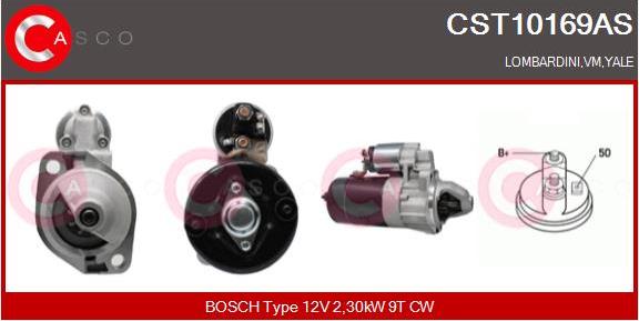 Casco CST10169AS - Стартер autospares.lv