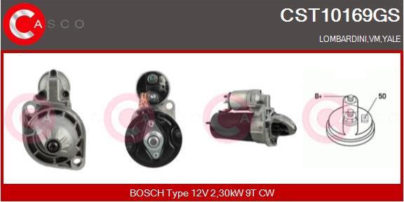 Casco CST10169GS - Стартер autospares.lv