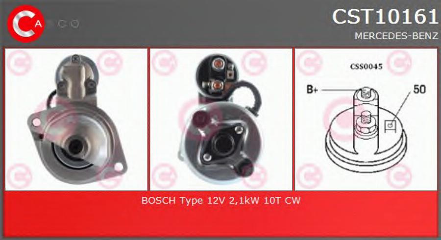 Casco CST10161 - Стартер autospares.lv