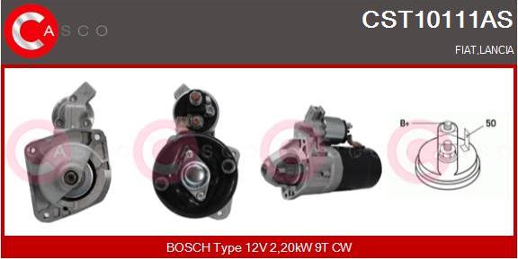 Casco CST10111AS - Стартер autospares.lv