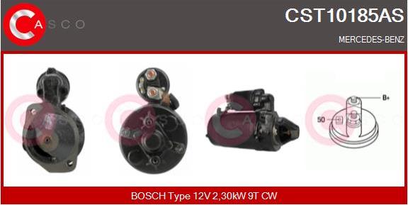 Casco CST10185AS - Стартер autospares.lv