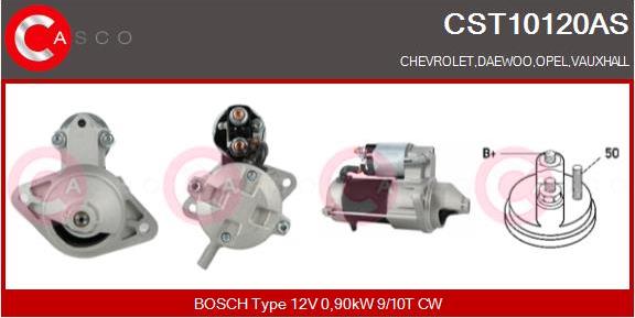 Casco CST10120AS - Стартер autospares.lv