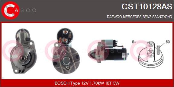 Casco CST10128AS - Стартер autospares.lv