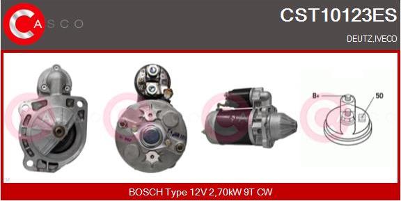 Casco CST10123ES - Стартер autospares.lv