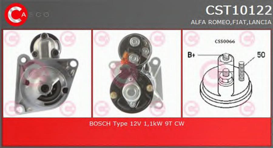 Casco CST10122 - Стартер autospares.lv