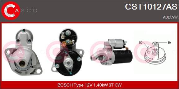 Casco CST10127AS - Стартер autospares.lv