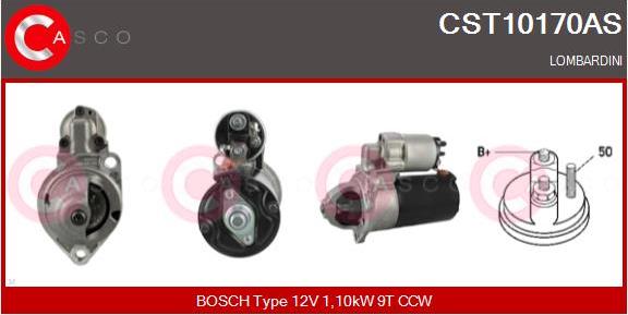 Casco CST10170AS - Стартер autospares.lv