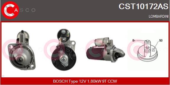 Casco CST10172AS - Стартер autospares.lv