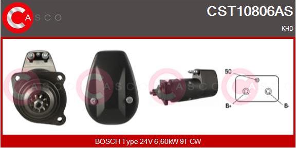 Casco CST10806AS - Стартер autospares.lv