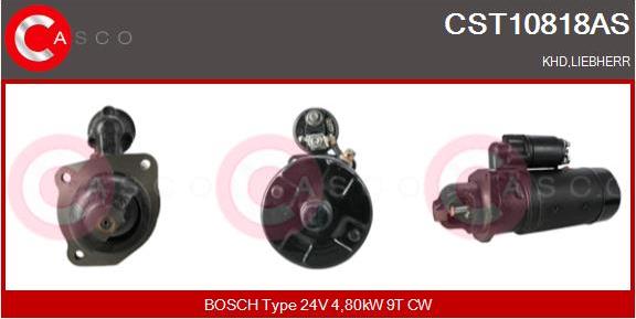 Casco CST10818AS - Стартер autospares.lv