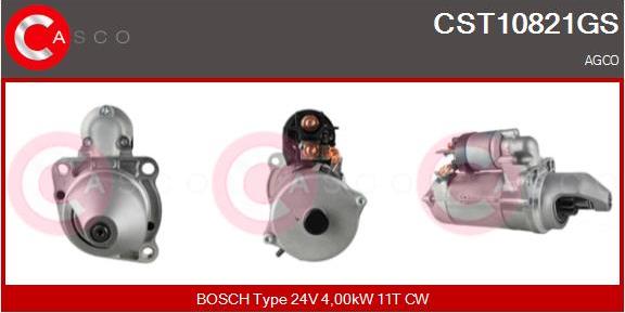 Casco CST10821GS - Стартер autospares.lv