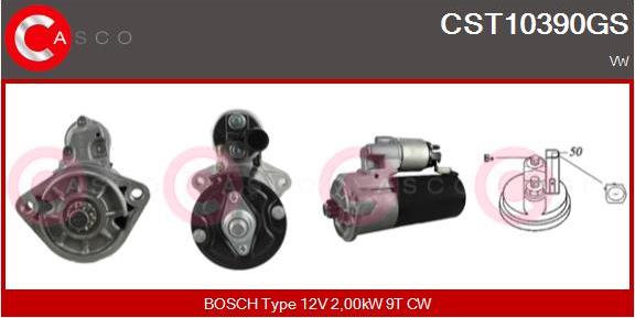 Casco CST10390GS - Стартер autospares.lv