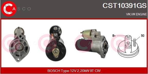 Casco CST10391GS - Стартер autospares.lv