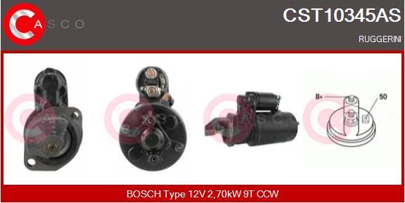 Casco CST10345AS - Стартер autospares.lv