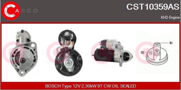 Casco CST10359AS - Стартер autospares.lv