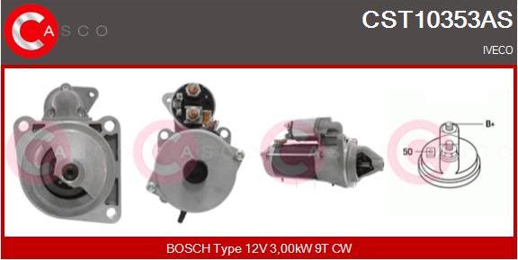 Casco CST10353AS - Стартер autospares.lv