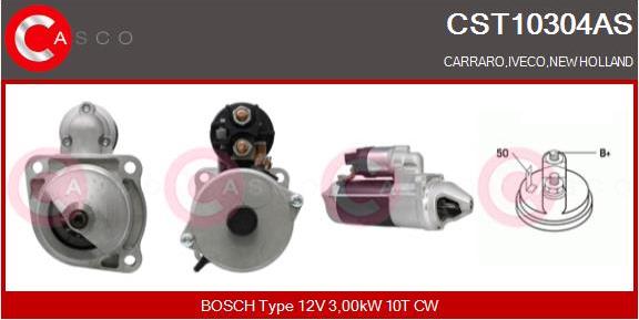 Casco CST10304AS - Стартер autospares.lv