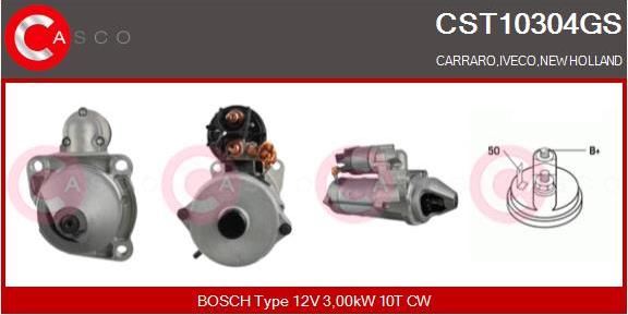 Casco CST10304GS - Стартер autospares.lv