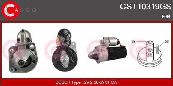 Casco CST10319GS - Стартер autospares.lv