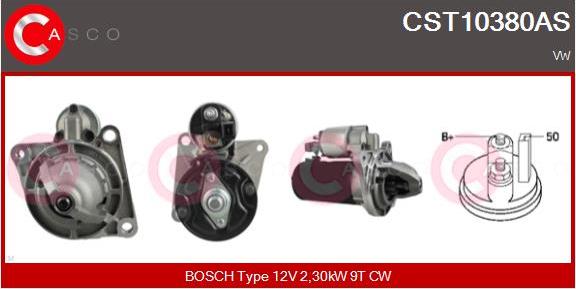 Casco CST10380AS - Стартер autospares.lv