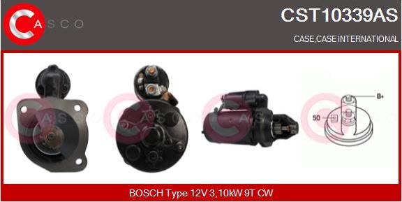 Casco CST10339AS - Стартер autospares.lv