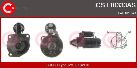 Casco CST10333AS - Стартер autospares.lv