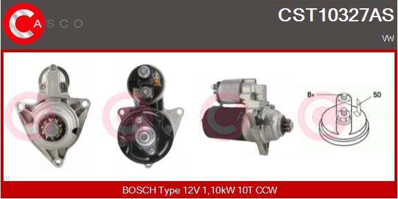 Casco CST10327AS - Стартер autospares.lv