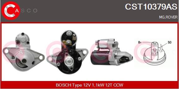 Casco CST10379AS - Стартер autospares.lv