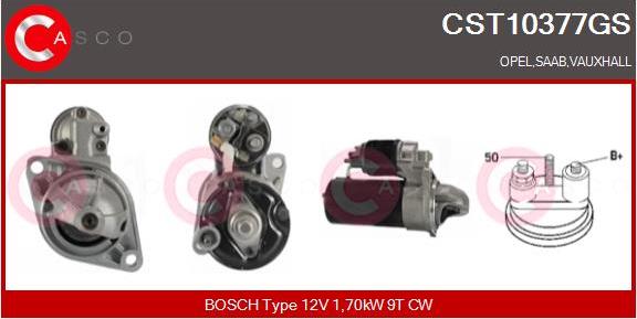 Casco CST10377GS - Стартер autospares.lv