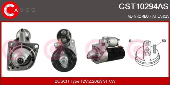 Casco CST10294AS - Стартер autospares.lv