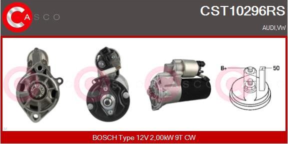 Casco CST10296RS - Стартер autospares.lv